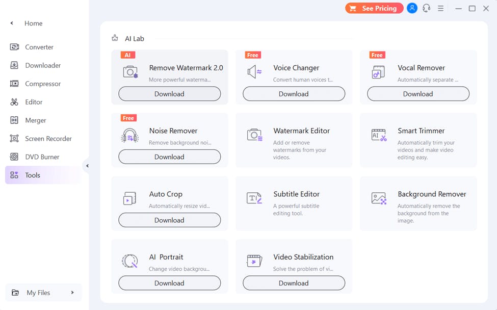 wondershare tools