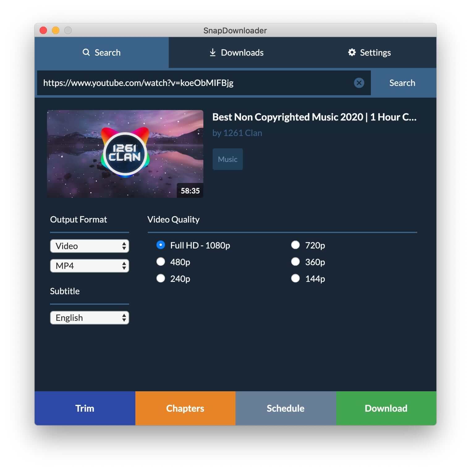 Zoom video downloader